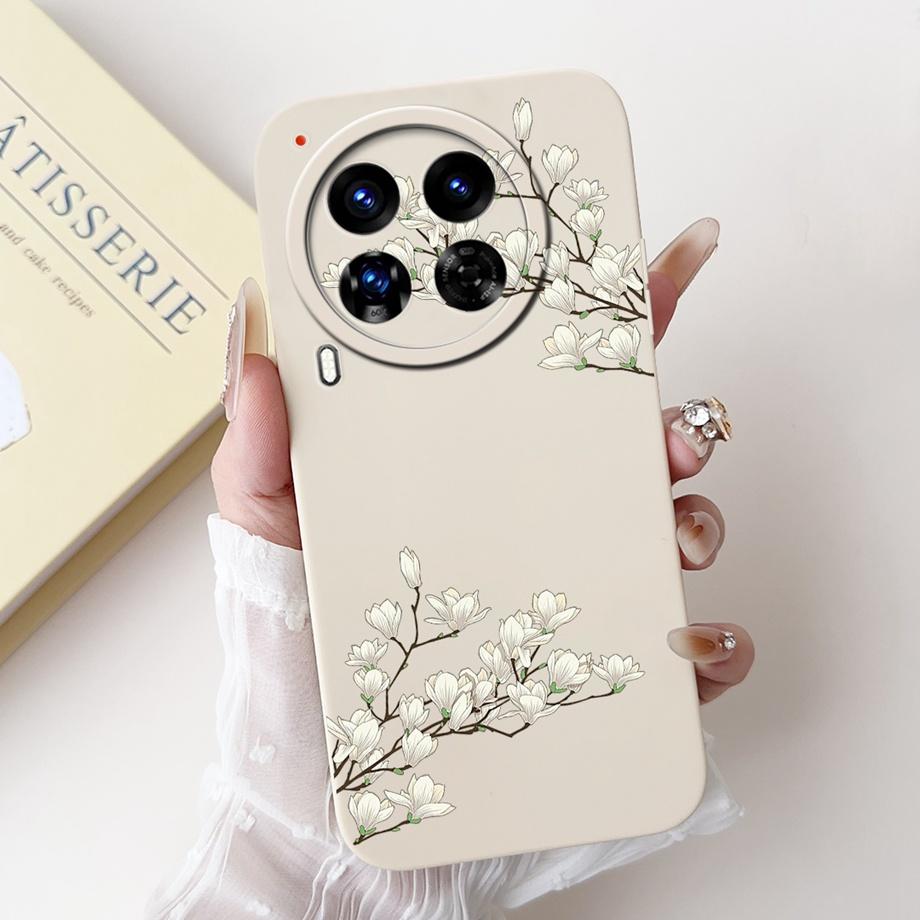 For Tecno Camon 30 Premier Case Cover Soft Silicone TPU Flower Girly Fashion Phone Case For Tecno Camon 30 5G /4G Bumper Fundas