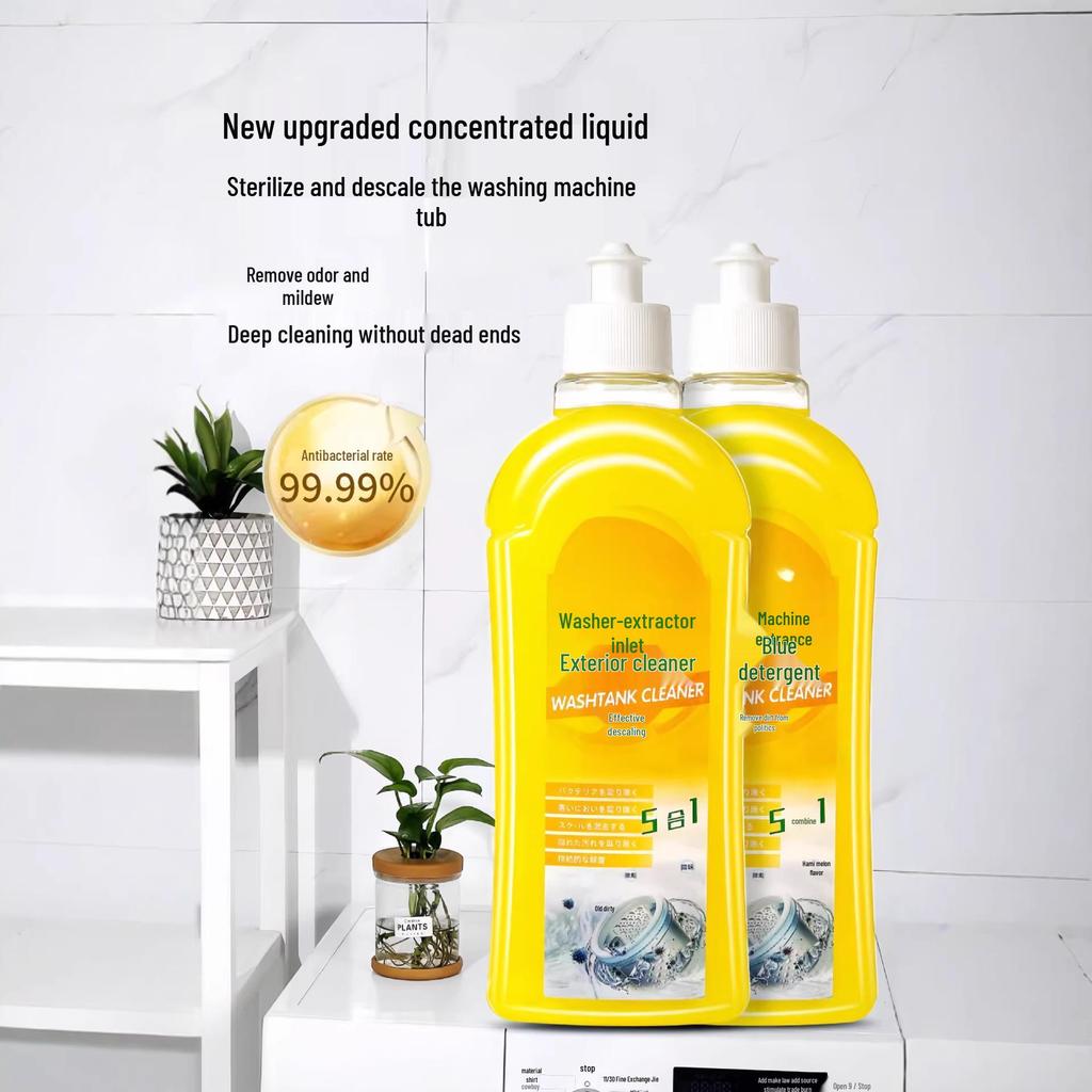 High-Efficiency Antibacterial Drum Washing Machine Detergent – Powerful Stain Removal & Sterilization