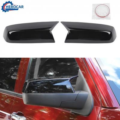 2X Side Mirror Cover Trim Cap Shell Guard For Chevy Silverado GMC Sierra 2014-18