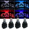 10Pcs trument Lighting T5 T6.5 W1.2W Car LED Bulb Dashboard 12V 3000K 6000K White Red Ice Blue Auto Panel Lights Accessories