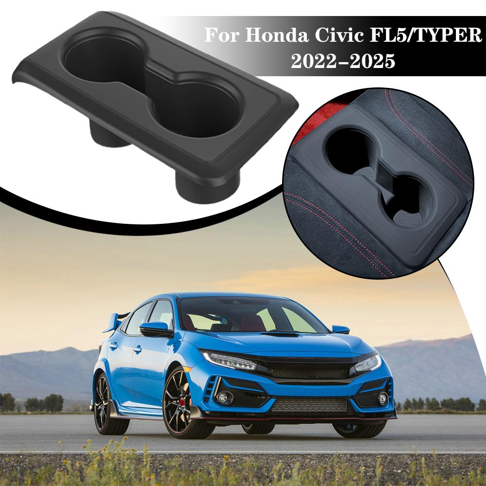 for Honda FL5 TYPE-R Silicone Cup Automotive Interior slip and Anti Mat proof Cup Leak Seat Rear Cover G1A4