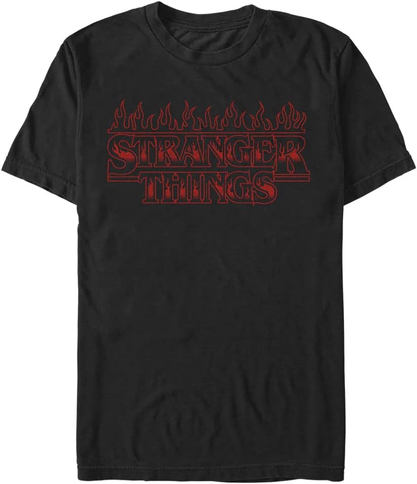 Stranger Things Men s Big & Tall Redfire Logo T-Shirt XL