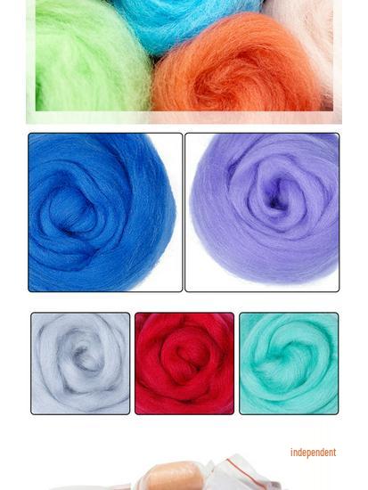 Wool Felt Handmade Couple Doll Kit - Creative DIY Gift Set with Tools & Accessories