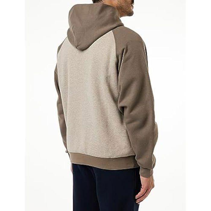 Sweat à Capuche - CHAMPION - Legacy Athletics - Marrone Funghi Melange - Manches Longues - Col Capuche