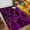 Purple Geometry Living Room Nonslip Area Rug Soft Carpet For Bedroom Game Playroom Sofa Office Home Decor Doormat Christmas Gift C9301952