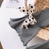 Girls' Cute Bow Flare Cropped Pants - Versatile & Comfortable for Spring/Summer