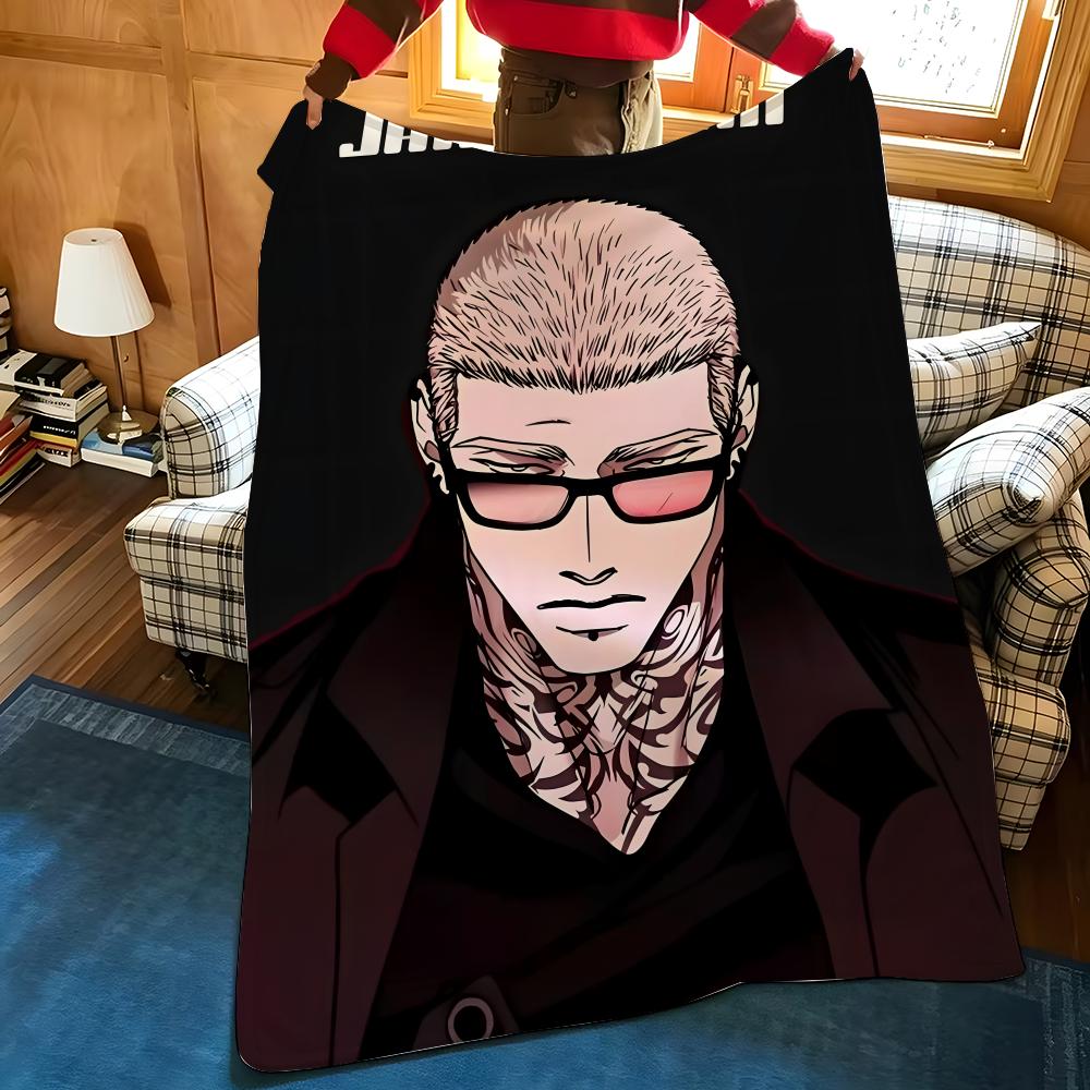Comics S-Shut-t L-Line-ee Throw Flannel Cozy Print Blanket, Portable, Durable Machine Washable Cute Cool