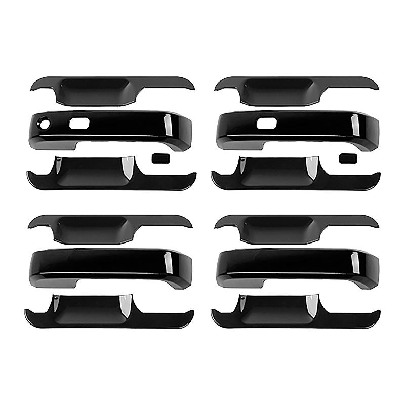 TESIN Car Exterior Door Handle Shell Decoration Cover Door Handle Bowl Cover Stickers For Ford F150 2015- Car