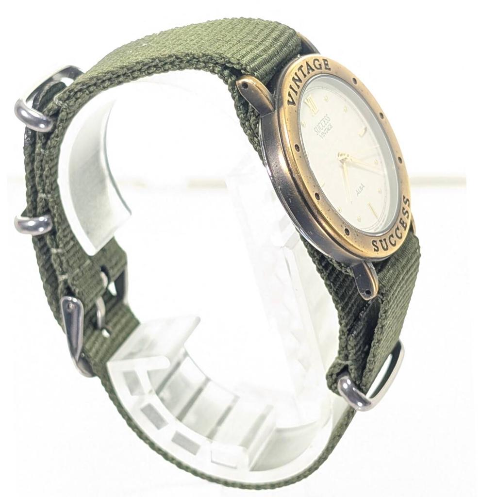 SEIKO ALBA SUCCESS Vintage Battery and Strap Working Men's Watch, Replaced, X-16