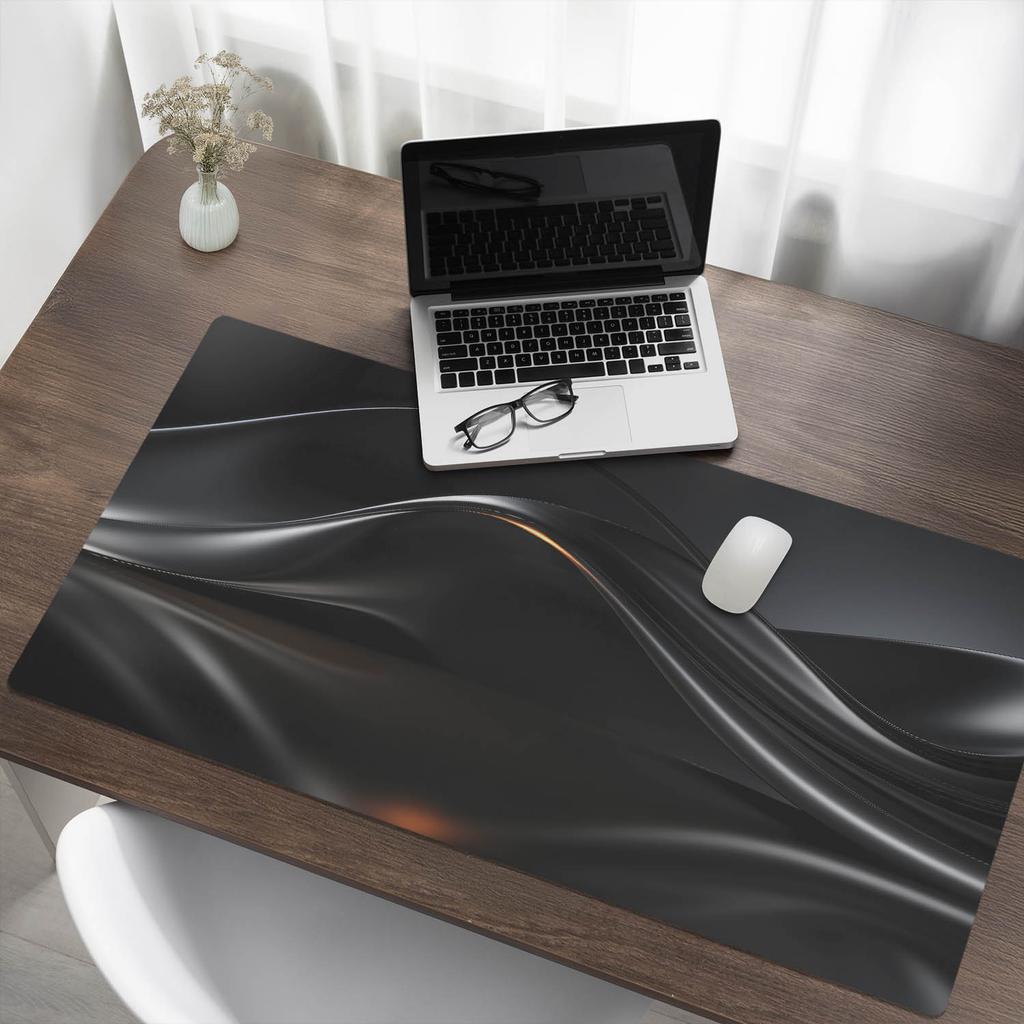 Desk Mat Protective Mat Keyboard Mouse Wavy Reflections 120X60 Cm