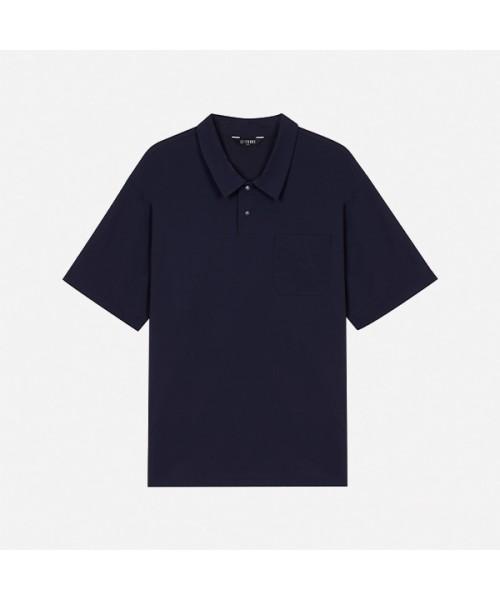BANGBANG Unisex Drawstring Pocket Short Sleeve Polo Shirt (Ctm326)
