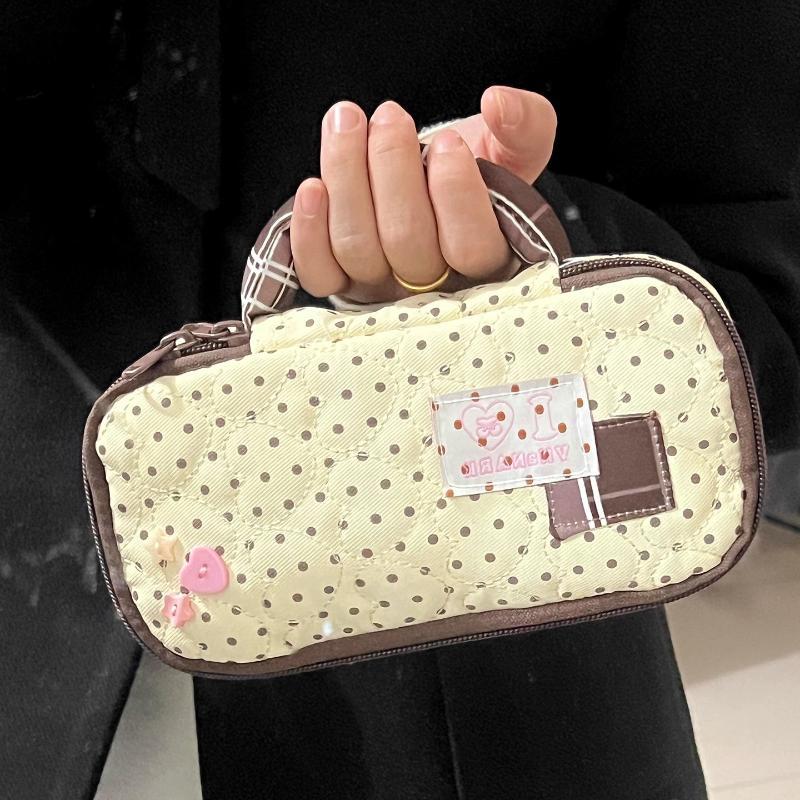 Süße japanische Stifte-Tasche Ins Mode Große Kapazität Kosmetiktasche Für Schulmädchen Kawaii Ästhetischer Schreibwaren-Organizer