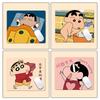 Crayon Shin-Chan Oyun Mouse Pad'i Anime Sevimli Masaüstü Fare Altlığı Bilgisayarlar Ofisler Oyuncular İçin Fare Altlıkları Kaymaz Kolay Temizlenir