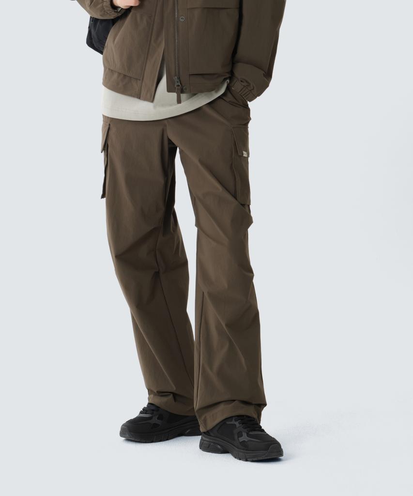 SNOWPEAK APPAREL Root Cargo String Pants (S26Furpt66) Khaki Brown