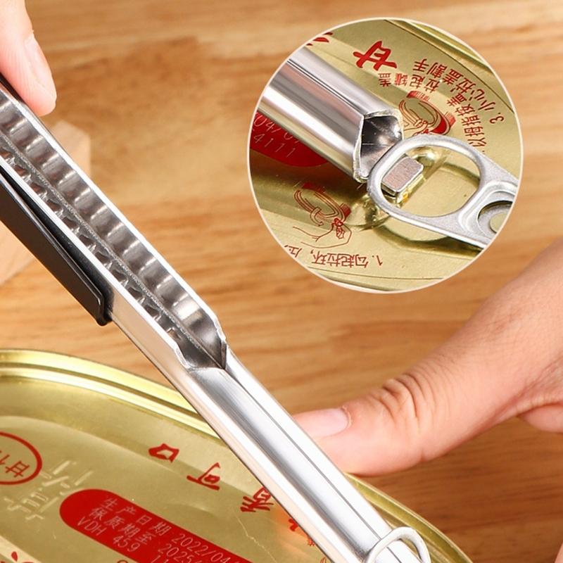 Adjustable Lid Opener Kitchen Tool Adjustable Can Opener Jar Opener Stainless Steel Lid Opener for Various Containers