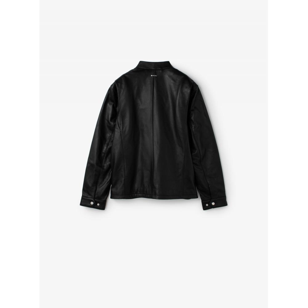 Michael Kors Herman Key Single Riders Jacket Mc577481 Black