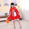 Dress with Cloak Halloween Christmas Costumes Performance 4Pieces Cosplay Costumes  Halloween