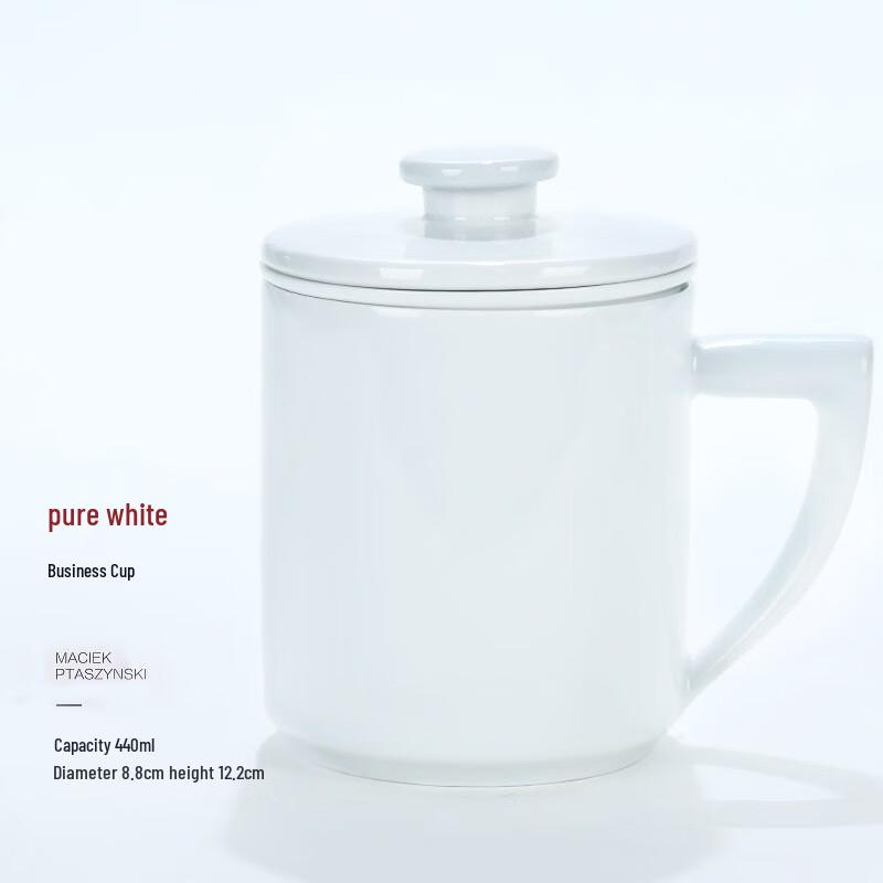 Jingdezhen Ceramic Office Tea Cup with Lid