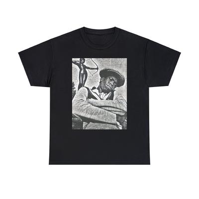 Barrington Levy Graphic Print Reggae Art Unisex Heavy Cotton Crew Neck T-Shirt