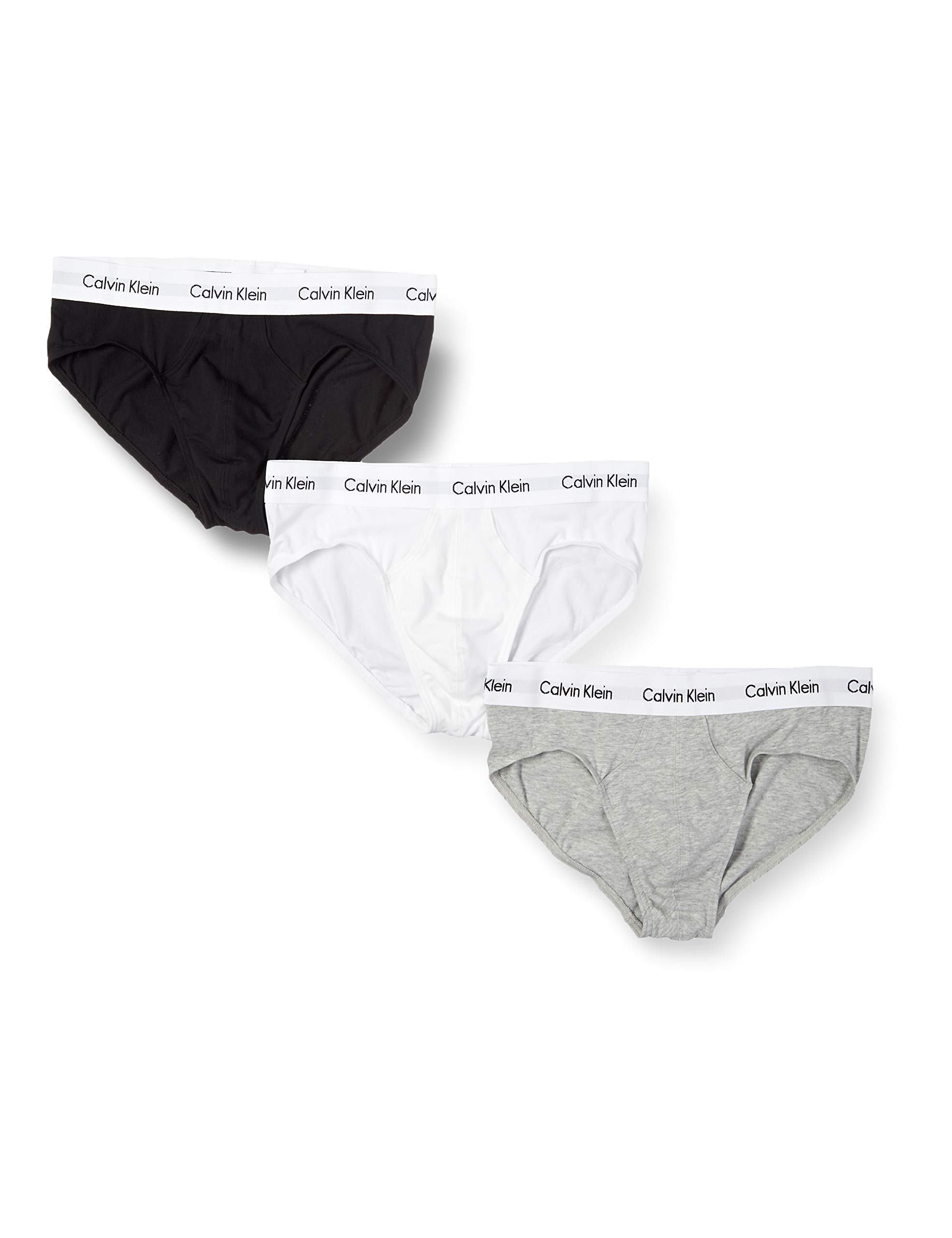 

CALVIN KLEIN Cotton Stretch Briefs U2661 XL WHWBWHBLKGR998 (Calvin Klein) 3-Pack Men s