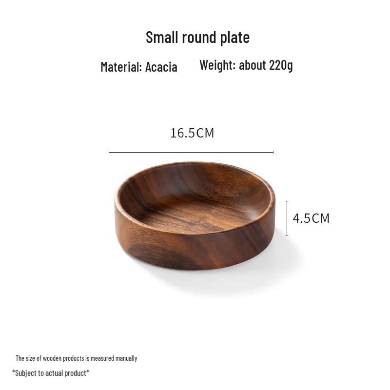 ME Acacia Wood Multi-purpose Serving Plate 16.5x16.5x4.5cm