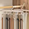 360 Degree Rotating Clothes Hanger With Waved Designs for Space Saving Home Dormitory Storage Organization