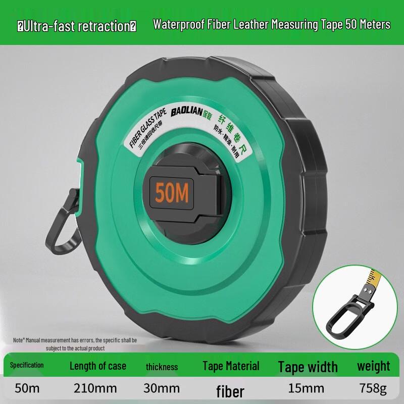 Baolian Waterproof Fiber Engineering Tape Measure