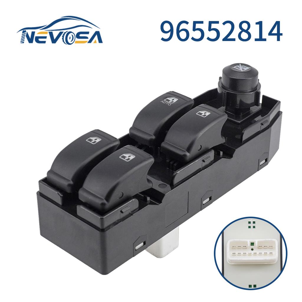 NEVOSA High Quality For Chevrolet Optra Lacetti 96552814 Auto New Front Left Window Lifter Switch LHD Car Parts