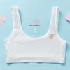 Breathable Strapless Girls' Training Bra - Summer Mesh Vest Style for Middle School Students