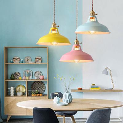 Industrial Style Iron Pendant Lamp American Countryside Retro Restaurant Bar Counter Light Coffee Shop Decoration E27 Chandelier