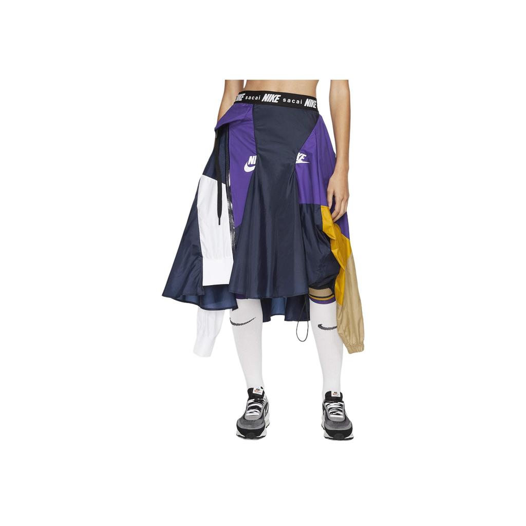 Nike Womens X Sacai Skirt Black/Sequoia Women Bottoms CD6299-011