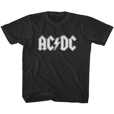 ACDC Vintage Patch Logo T Shirt Rock Band Boys Girls Baby Youth Toddler