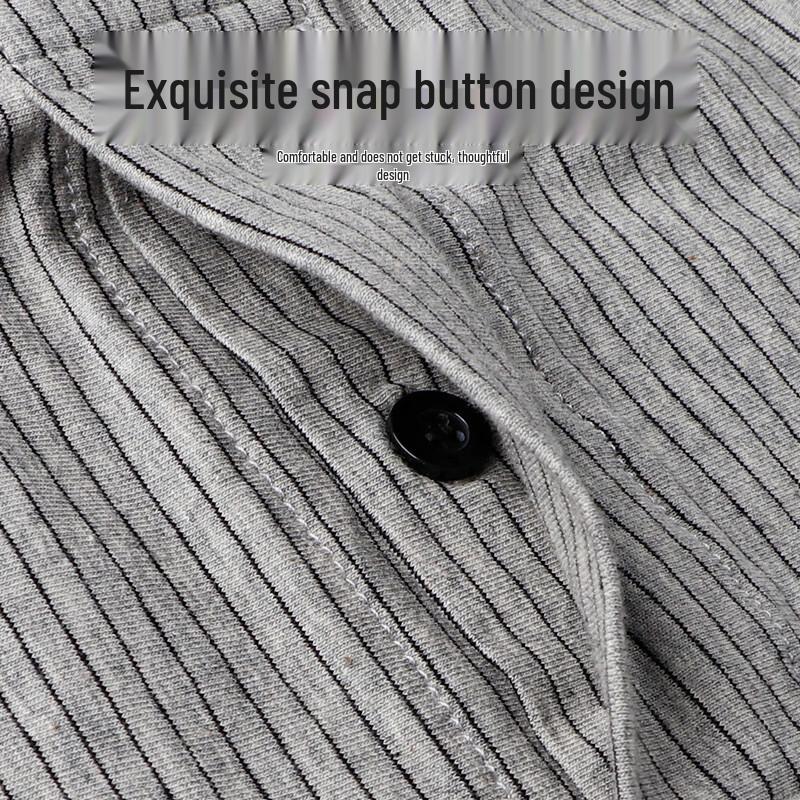Xueqiman Men's Pure Cotton Loose Boxer Shorts 2-Pack
