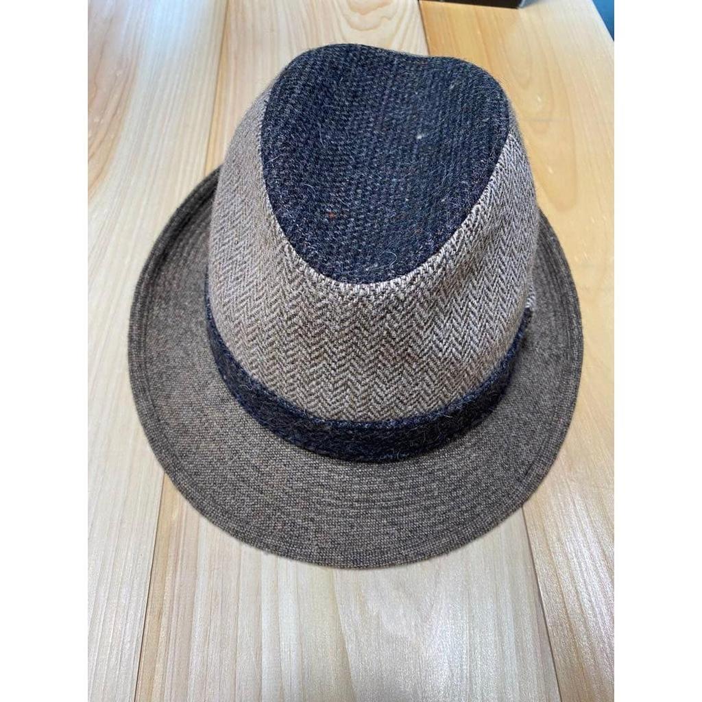 Used Stetson Wool Blend Hat Brown/gray