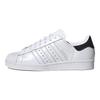 Adidas Originals Superstar 82 Comfortable Wear resistant And Lightweight Low top Skateboard Shoes Men's White HQ7070