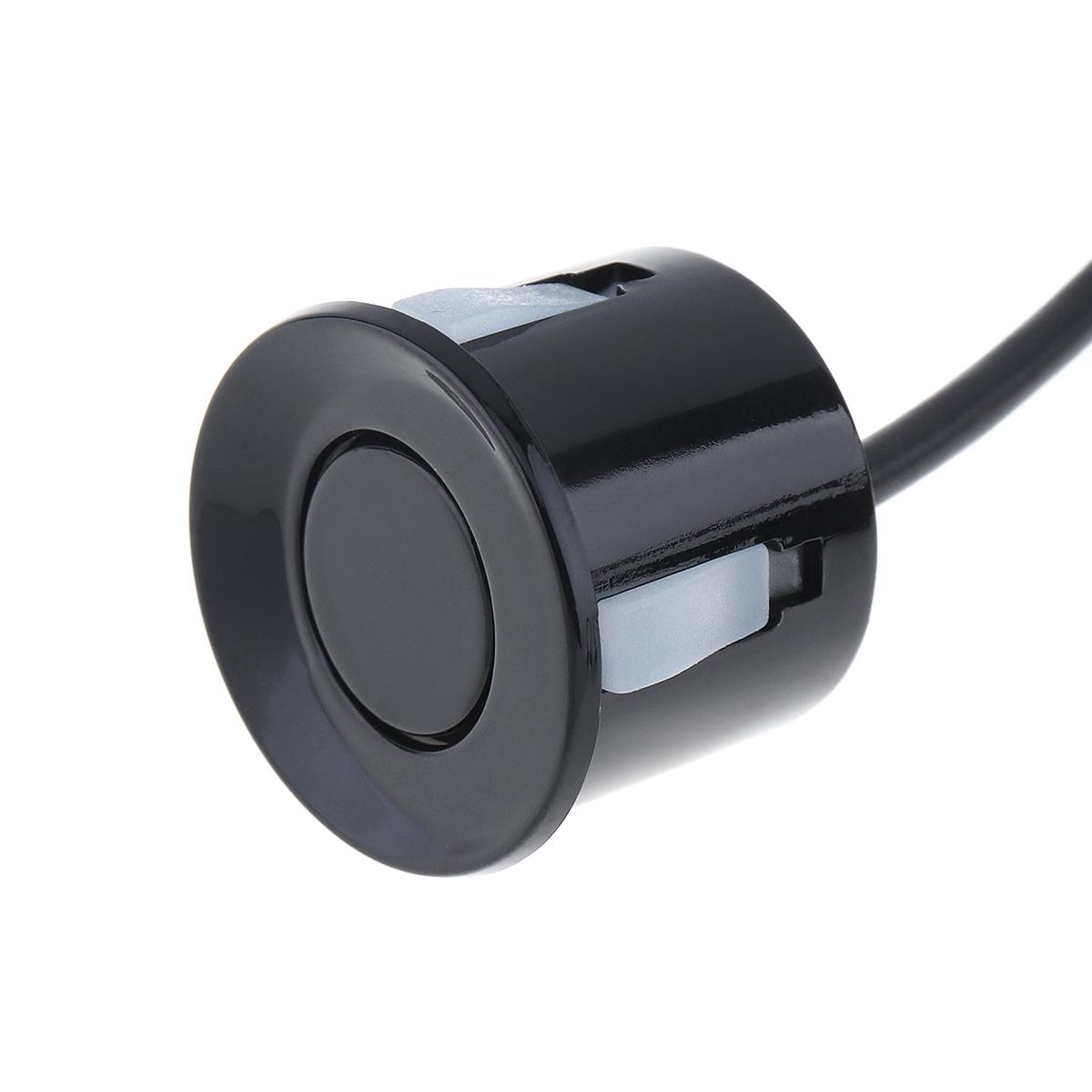 

Водонепроницаемые 8 датчиков парковки автомобиля заднего и переднего вида с монитором - 3 дополнительных цвета чёрный