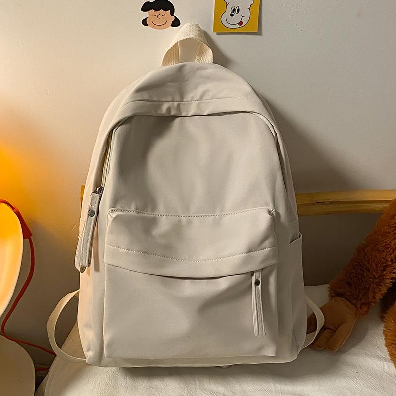 Children's Small Schoolbag Kindergarten College Student Simple Girl Solid Color Men's Backpack
