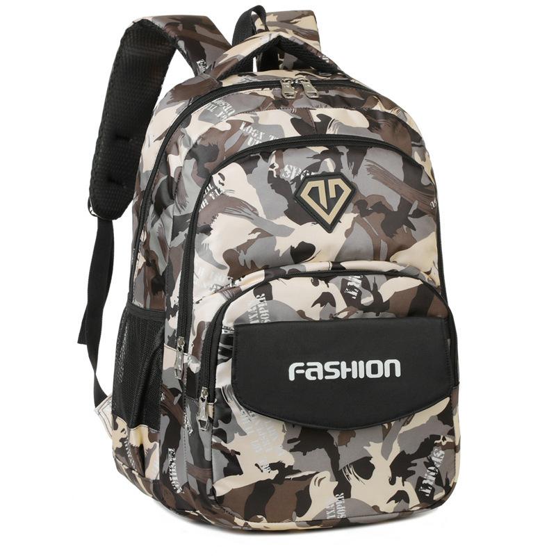 Camouflage Backpack for Men and Women Fashion School Travel Laptop Daypack with Multiple Pockets