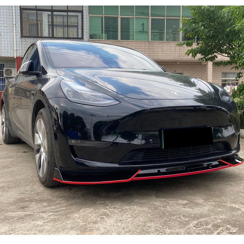 Tesla Model Y Front Lip Kit: Bumper Protection & Anti-Collision