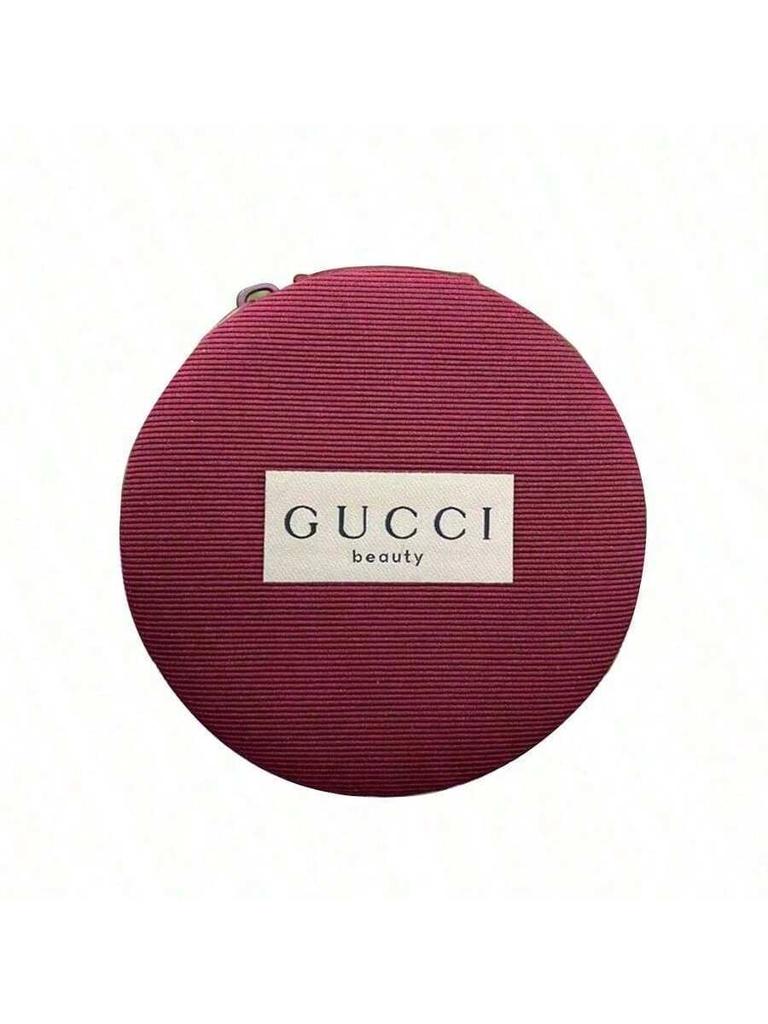 Girl bag Cushion Case - Encora Red Portable Makeup Bag, Earphone & Coin Pouch, Jewelry Organizer