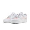 Nike Air Force 1 Rutschfest Abriebfest Gleichgewicht Niedrige Skateboard-Schuhe Unisex Weiß Rosa HF0729-001(Team384-A)