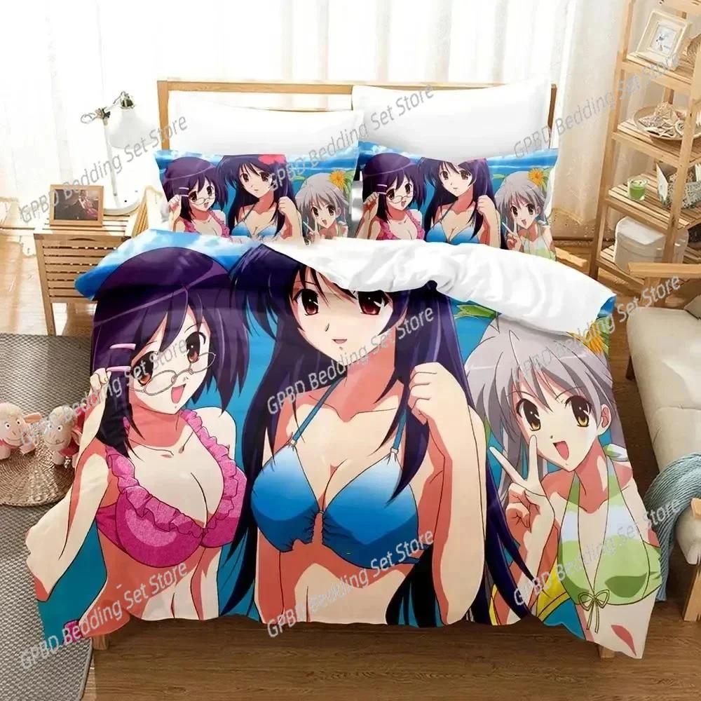3D Print Anime Myself Yourself Bedding Set Bedroom Soft Modern Bedspreads Comefortable Duvet Cover Quilt Cover And Pillowcase
