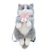 Original Simulated Cat Plush Doll Backpack - Cute Double Shoulder Gift for Girlfriend's Birthday