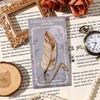 Feather Vintage Feather Bookmark Vintage Book Page Marker Feather Metal Bookmark  Friends