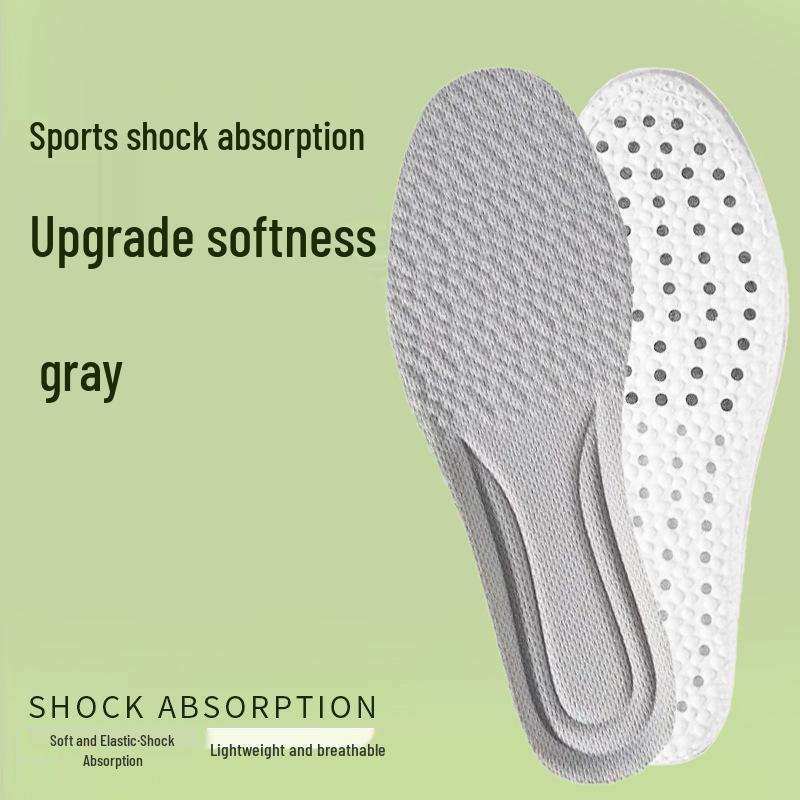 Odor-Resistant Breathable Popcorn PU Insoles for Military Training - Comfortable and Durable for Long Standing, Spring/Summer Unisex