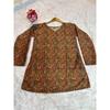 Indian Women Casual Wear Short Kurta Set Bollywood Designer Ethnic Top Kurta Set