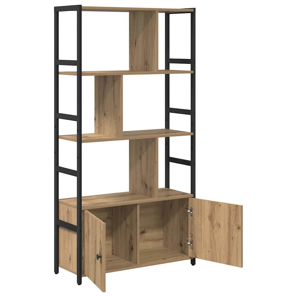 Bookshelf 80 x 30 x 155.5 cm Engineered Wood Artisan Oak