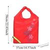 5 Pcs Carto Shopping Bag with Pendant Large Capacity Multi-functial Eco-friendly Folding Pouch Polyester Fruits Design