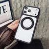 Compatible with Apple iPhone 17 Pro Max: Rotating Magnetic Phone Case, Anti-Yellowing, High-End Transparency for iPhone 16 & 15