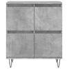 vidaXL Sideboard Concrete Grey 60x35x70 Cm Wood-based Panel
